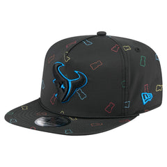 Houston Texans New Era Gummy Golfer Snapback Hat Black - NFL