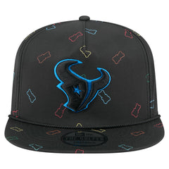 Houston Texans New Era Gummy Golfer Snapback Hat Black - NFL