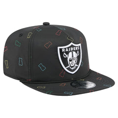 Las Vegas Raiders New Era Gummy Golfer Snapback Hat Black - NFL
