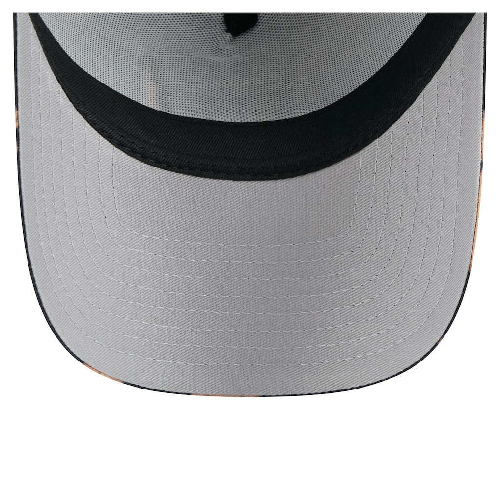 Cleveland Browns New Era Bleached A-Frame 9FORTY Trucker Adjustable Hat Black - NFL