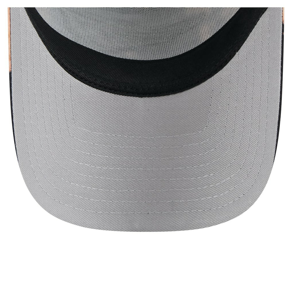 New England Patriots New Era Bleached 9FORTY A-Frame Adjustable Hat Black - NFL