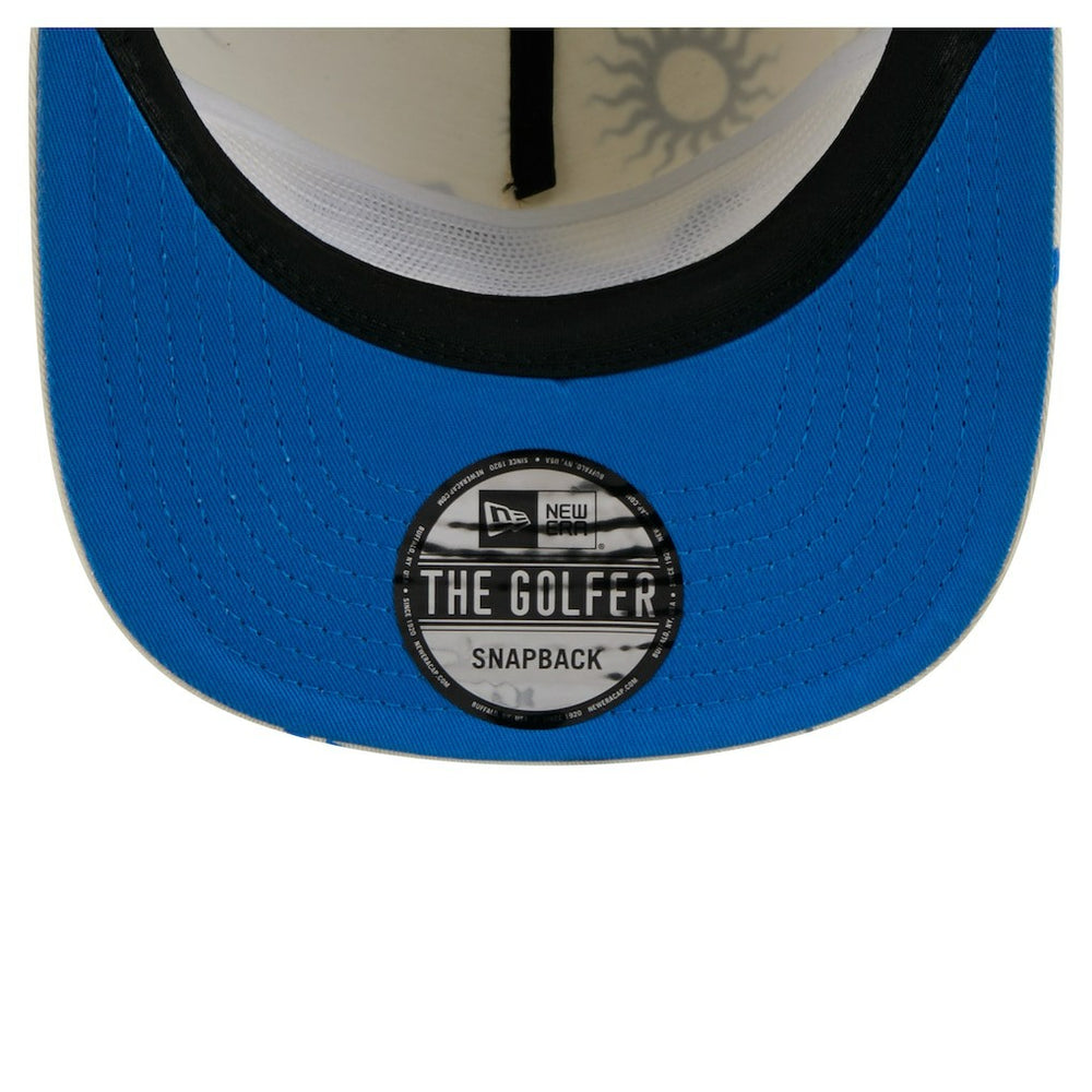 Detroit Lions New Era Celestial Golfer Snapback Hat Cream - NFL