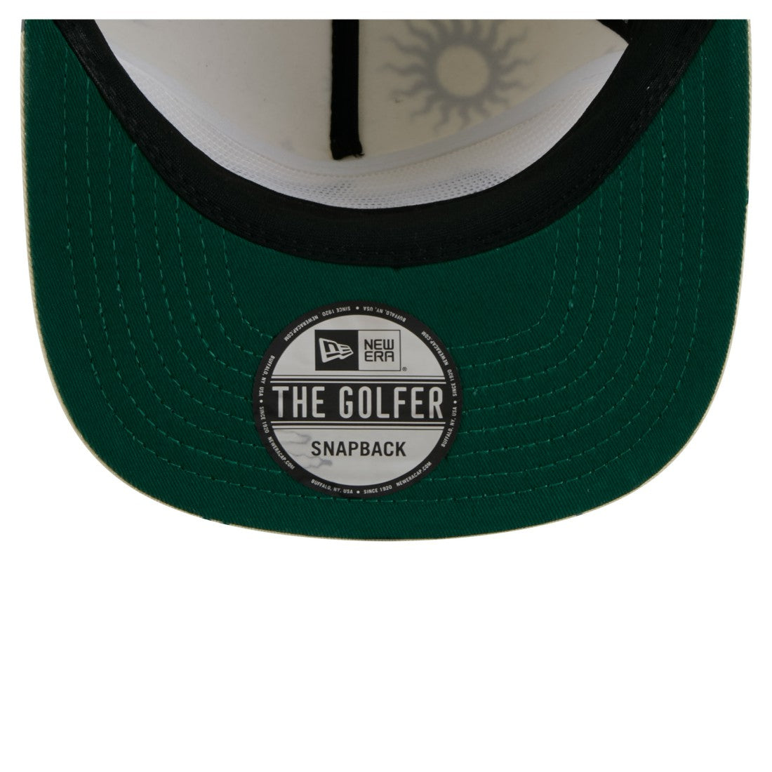 New York Jets New Era Celestial Golfer Snapback Hat Cream - NFL