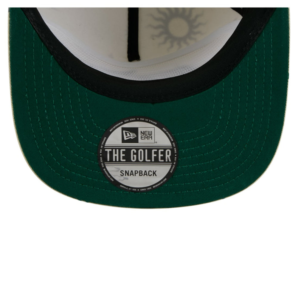 New York Jets New Era Celestial Golfer Snapback Hat Cream - NFL