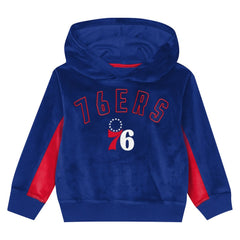 NBA - Philadelphia 76ers Outerstuff Preschool Velour Hoodie - Royal