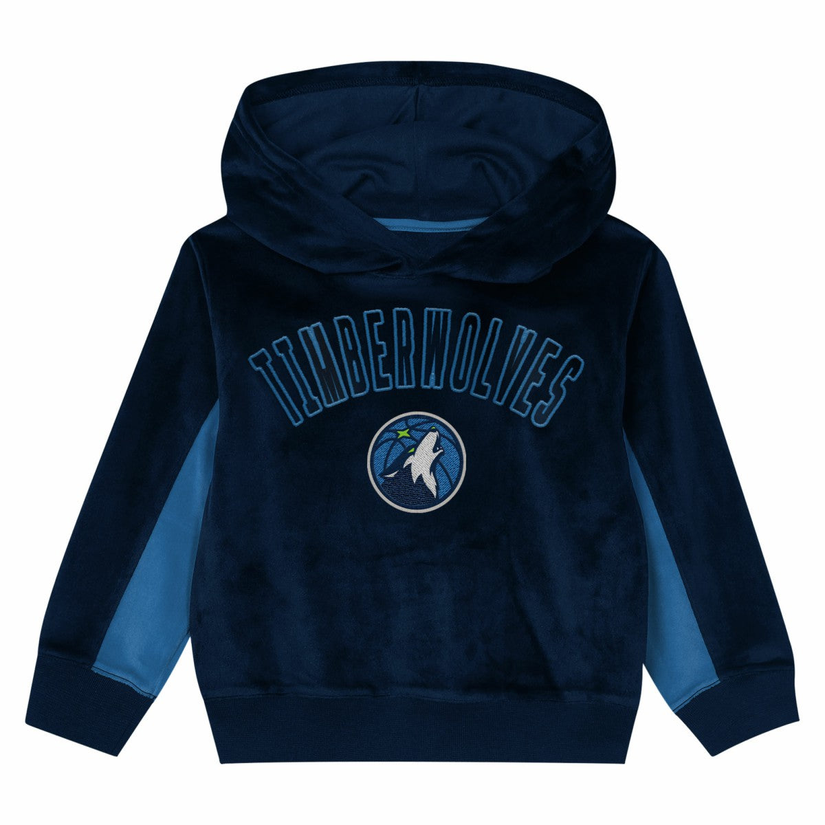 NBA - Minnesota Timberwolves Outerstuff Preschool Velour Hoodie - Navy