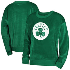 NBA - Boston Celtics Outerstuff Youth Girls Step Back Sweatshirt - Kelly Green