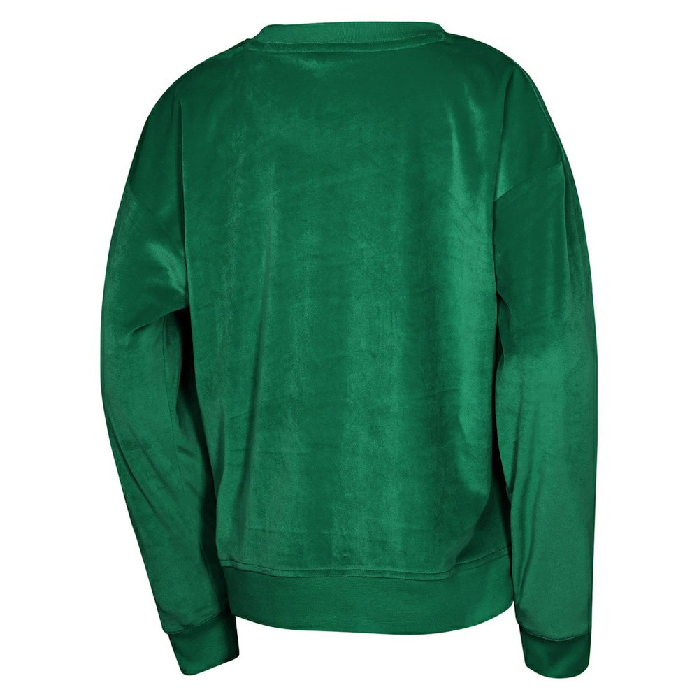 NBA - Boston Celtics Outerstuff Youth Girls Step Back Sweatshirt - Kelly Green