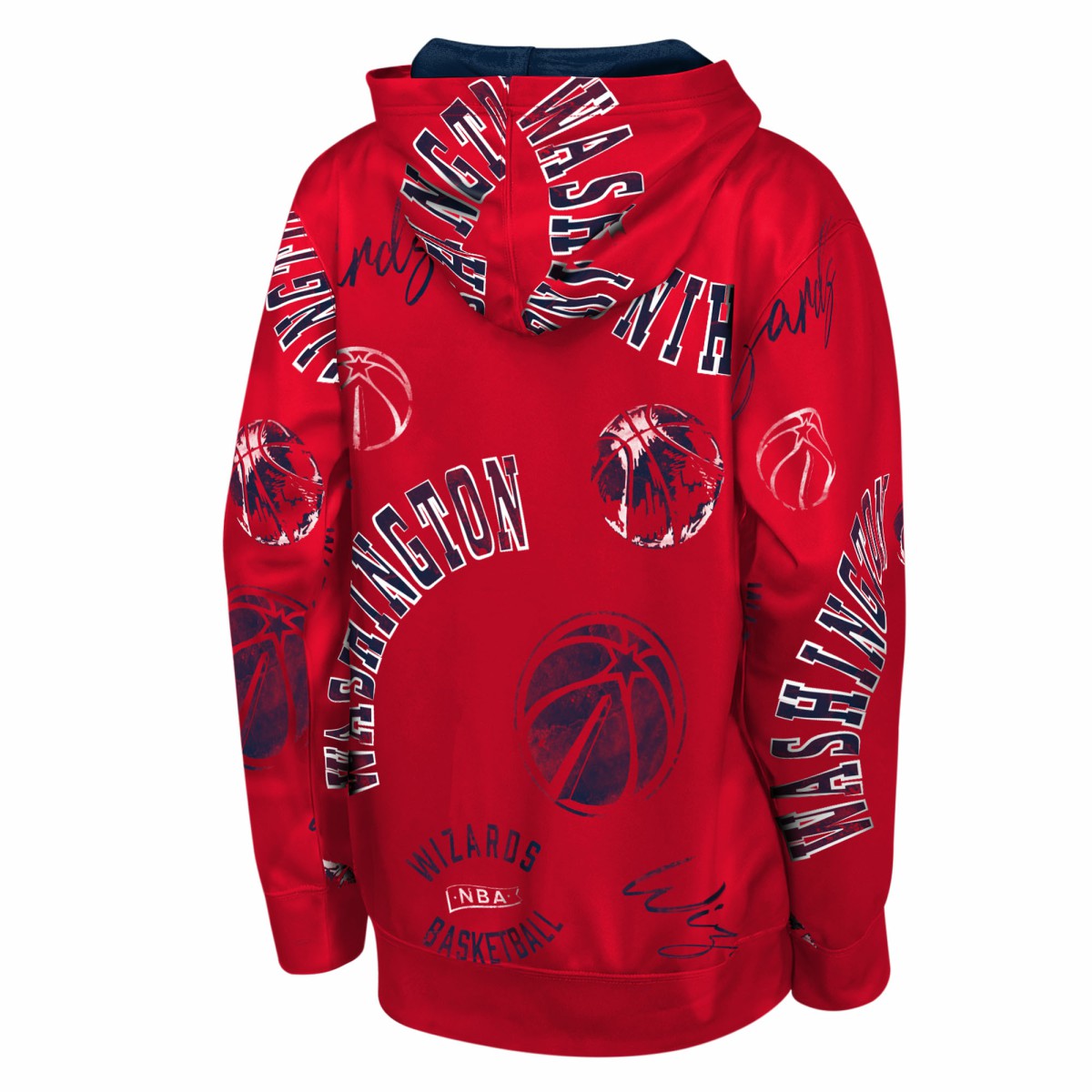 NBA - Washington Wizards Outerstuff Youth Moving Violation Hoodie - Red