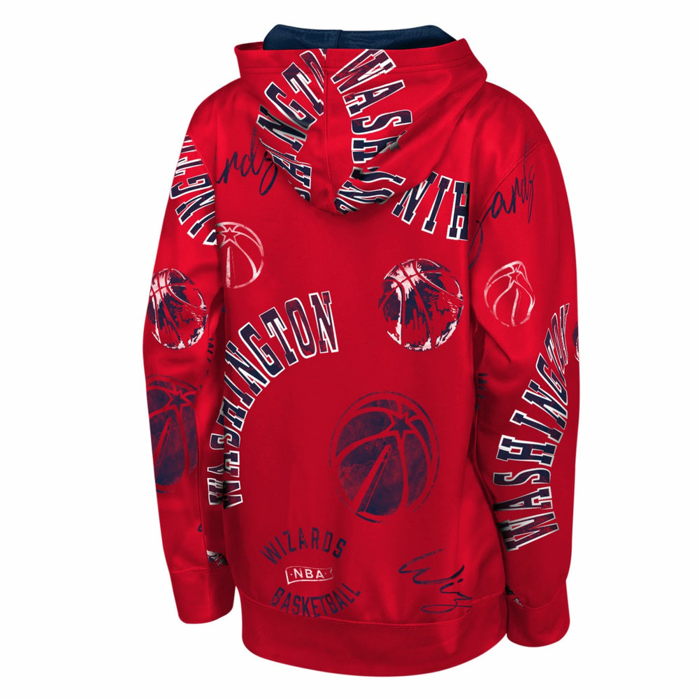 NBA - Washington Wizards Outerstuff Youth Moving Violation Hoodie - Red