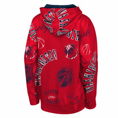 NBA - Washington Wizards Outerstuff Youth Moving Violation Hoodie - Red
