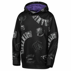 NBA - Sacramento Kings Outerstuff Youth Moving Violation Hoodie - Black