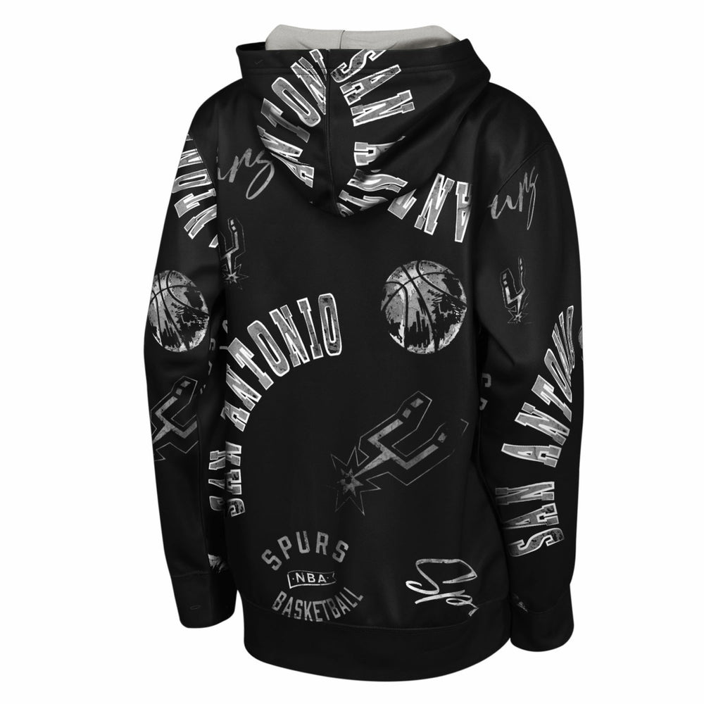 NBA - San Antonio Spurs Outerstuff Youth Moving Violation Hoodie - Black