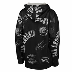 NBA - San Antonio Spurs Outerstuff Youth Moving Violation Hoodie - Black