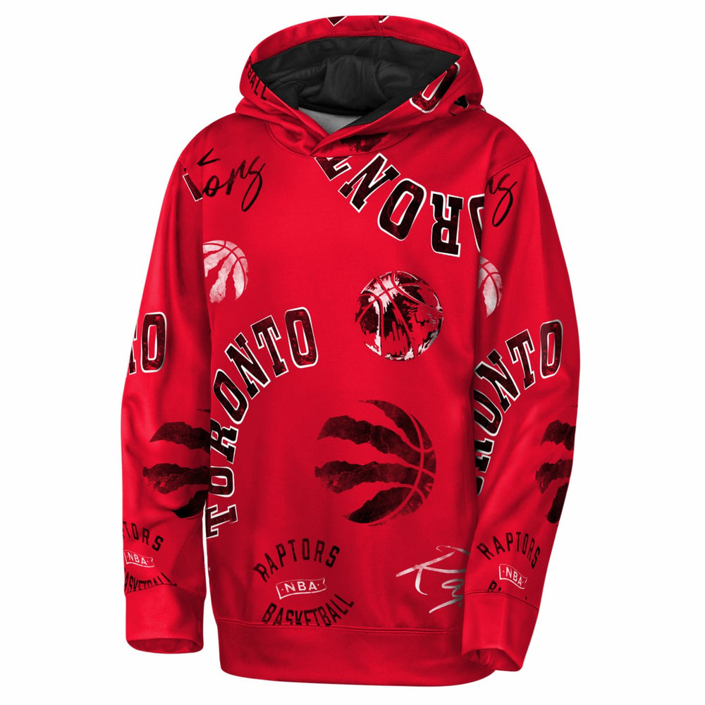 NBA - Toronto Raptors Outerstuff Youth Moving Violation Hoodie - Red