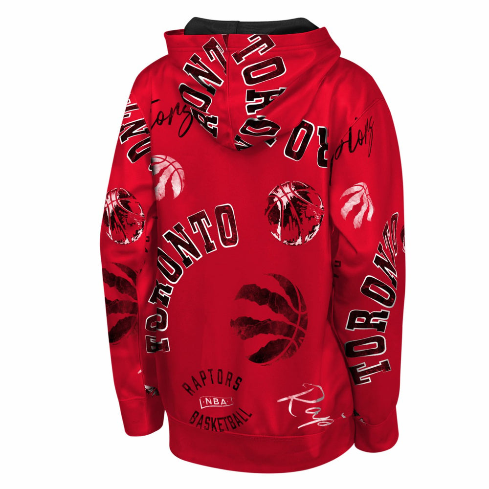 NBA - Toronto Raptors Outerstuff Youth Moving Violation Hoodie - Red
