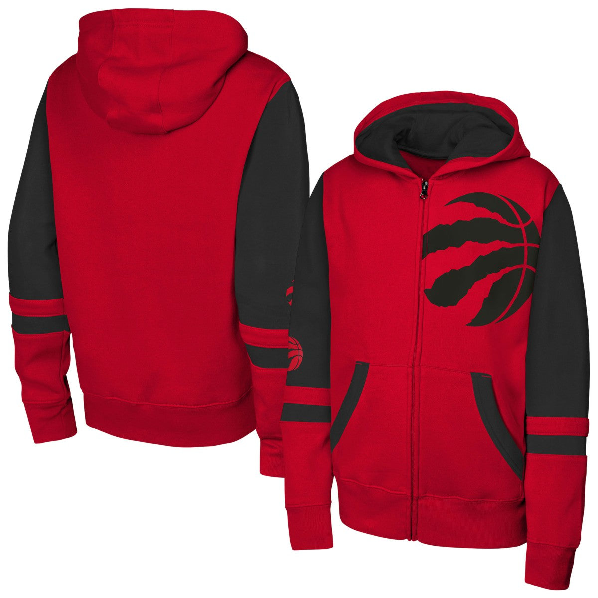 NBA - Toronto Raptors Outerstuff Youth Straight to the League Full-Zip Hoodie - Red