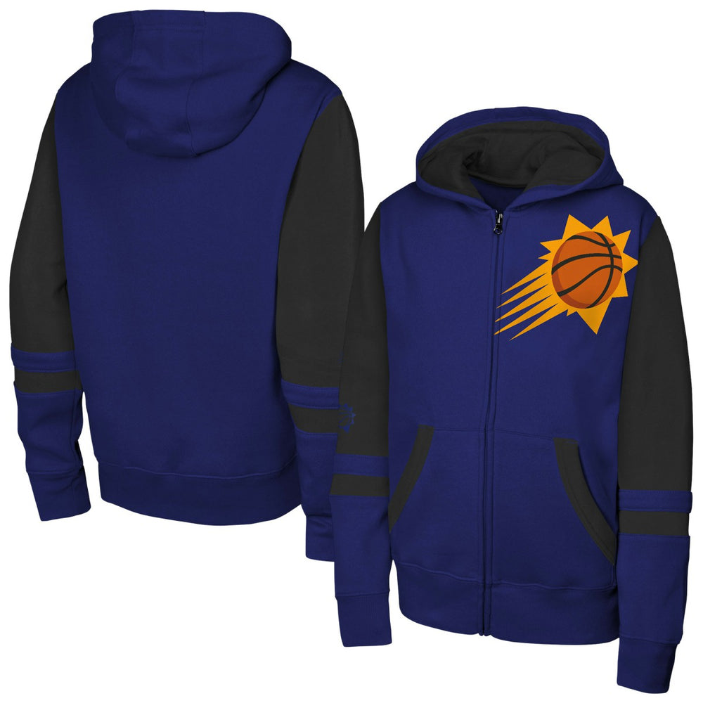 NBA - Phoenix Suns Outerstuff Youth Straight to the League Full-Zip Hoodie - Purple