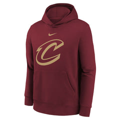 Nike - Cleveland Cavaliers Youth 2025/26 Club Fleece Hoodie - Wine