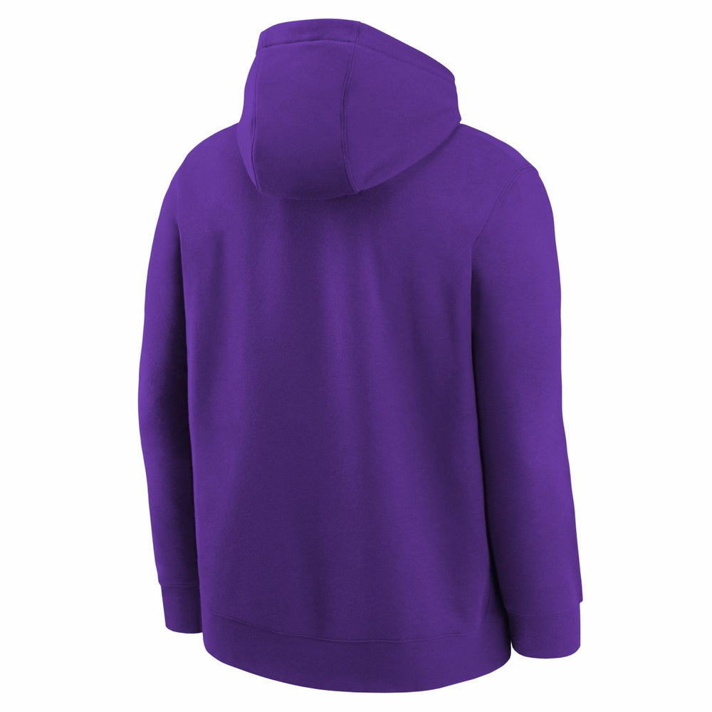 Nike - Utah Jazz Youth 2025/26 Club Fleece Practice Hoodie - Purple