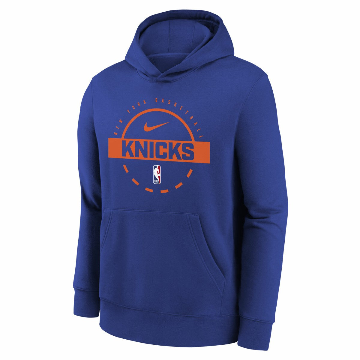 Nike - New York Knicks Youth 2025/26 Club Fleece Practice Hoodie - Blue