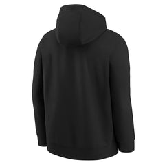 Nike - Brooklyn Nets Youth 2025/26 Club Fleece Practice Hoodie - Black