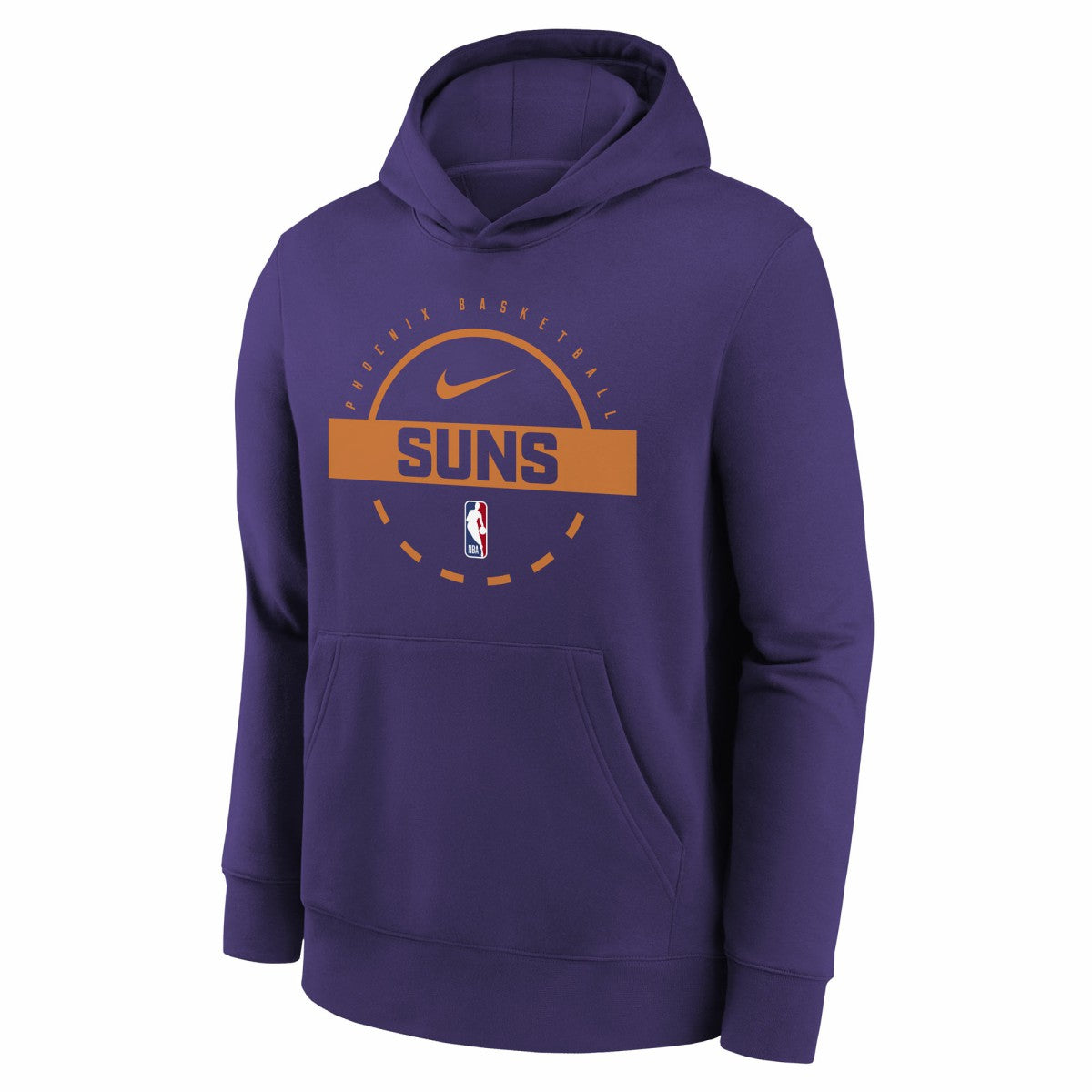 Nike - Phoenix Suns Youth 2025/26 Club Fleece Practice Hoodie - Purple