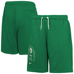 Nike - Boston Celtics Youth Courtside Club Fleece Shorts - Kelly Green