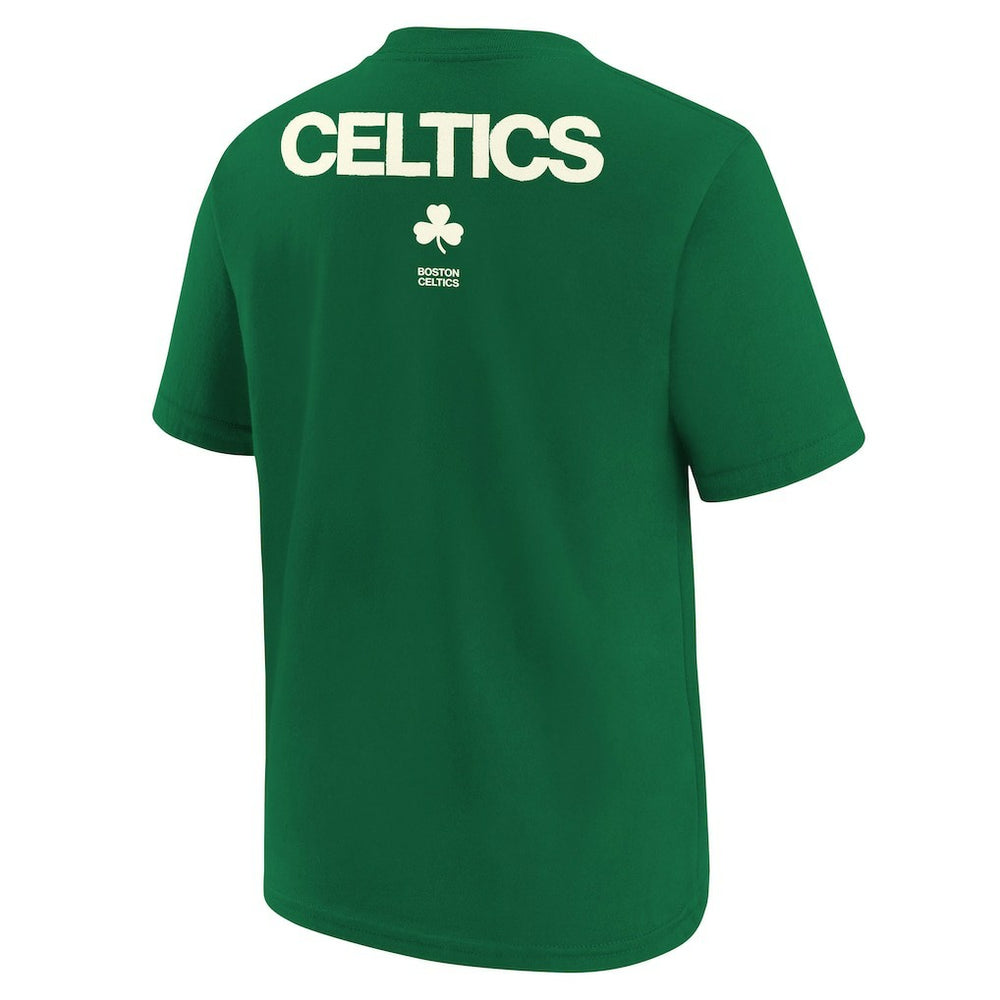 NBA - Boston Celtics Jordan Brand Youth Courtside Statement 85 T-Shirt - Kelly Green