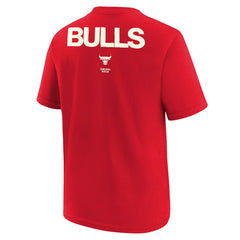 NBA - Chicago Bulls Jordan Brand Youth Courtside Statement 85 T-Shirt - Red