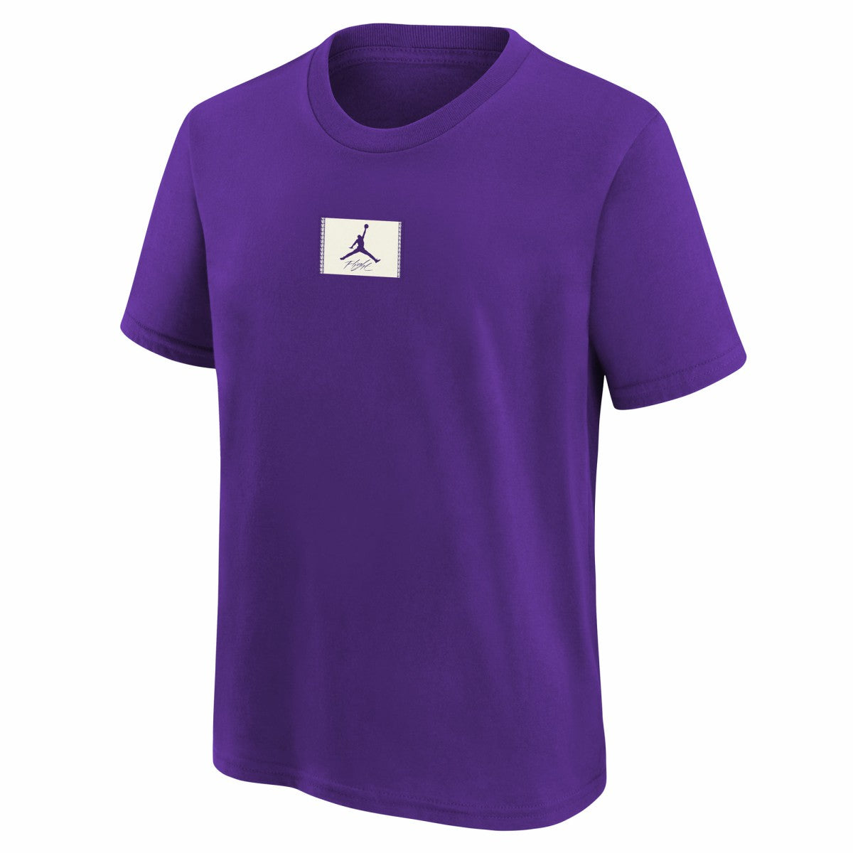 NBA - Los Angeles Lakers Jordan Brand Youth Courtside Statement 85 T-Shirt - Purple