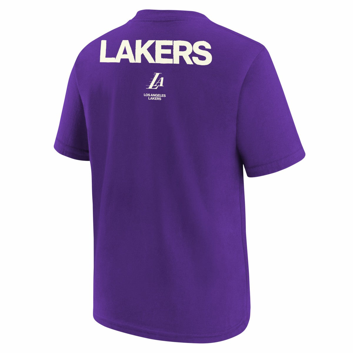 NBA - Los Angeles Lakers Jordan Brand Youth Courtside Statement 85 T-Shirt - Purple