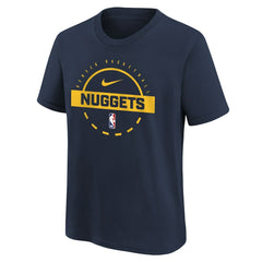 Nike - Denver Nuggets Youth Practice T-Shirt - Navy