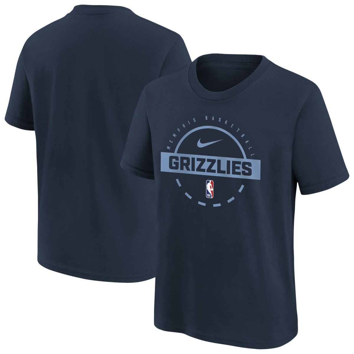 Nike - Memphis Grizzlies Youth Practice T-Shirt - Navy