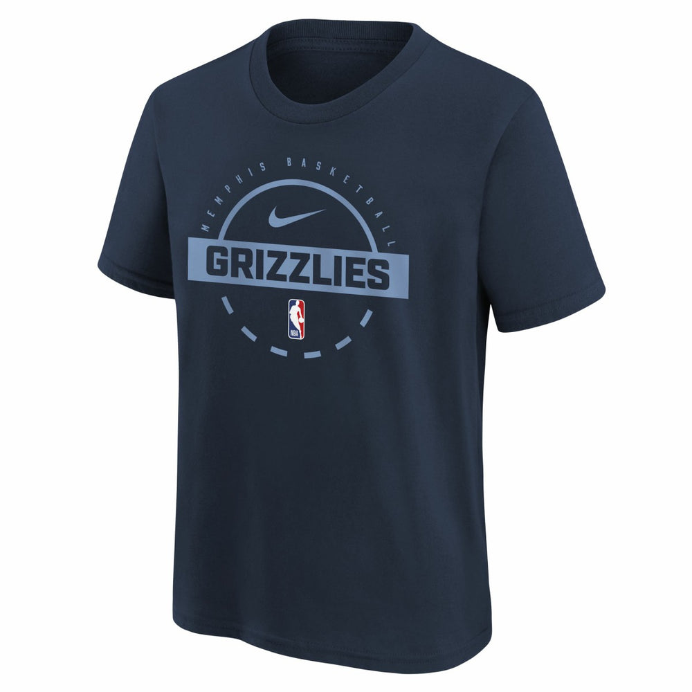 Nike - Memphis Grizzlies Youth Practice T-Shirt - Navy