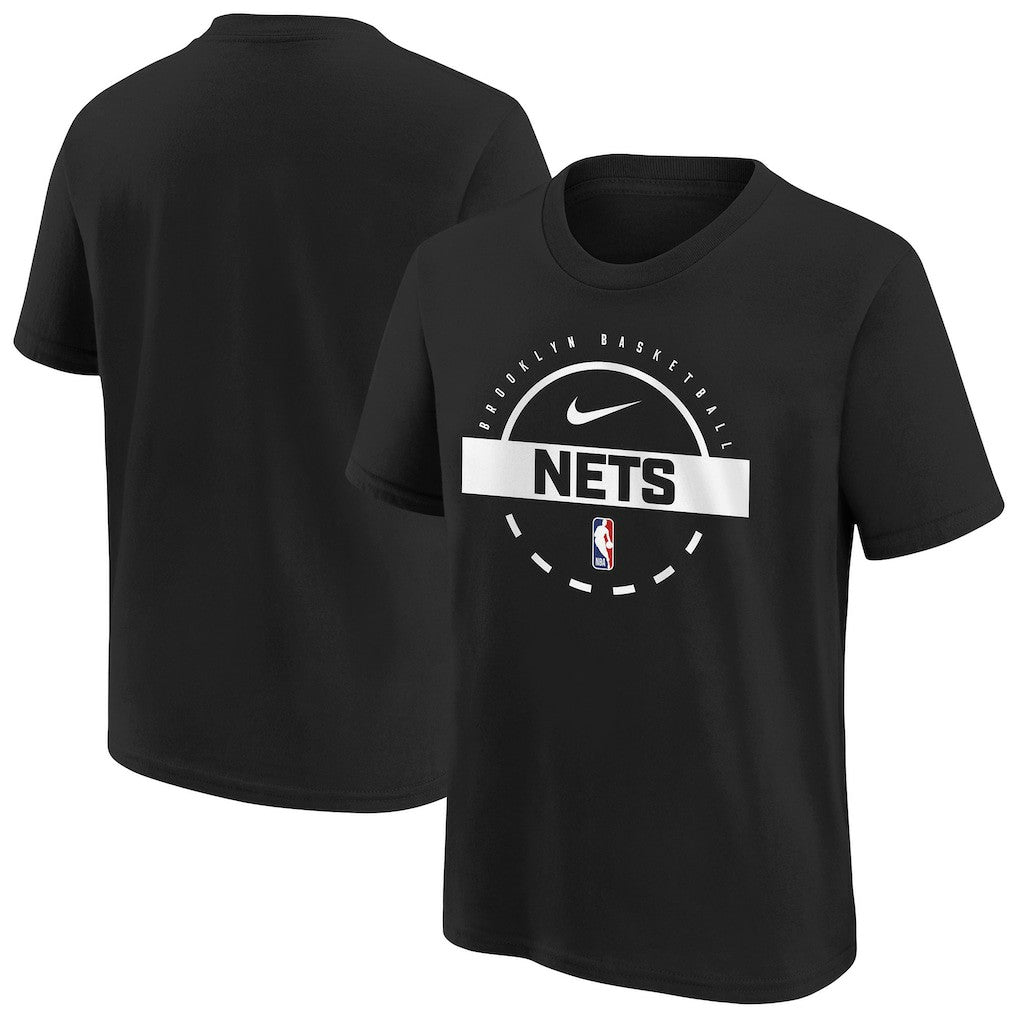 Nike - Brooklyn Nets Youth Practice T-Shirt - Black