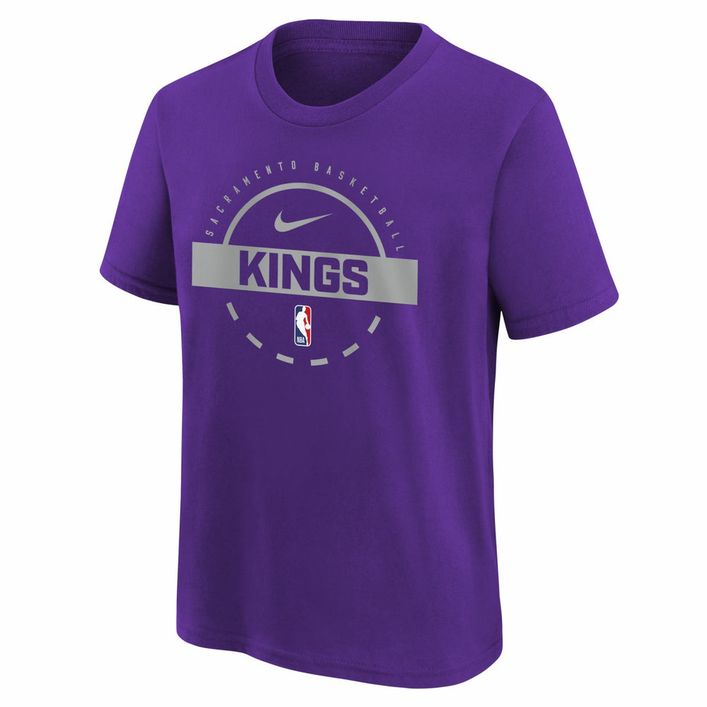 Nike - Sacramento Kings Youth Practice T-Shirt - Purple