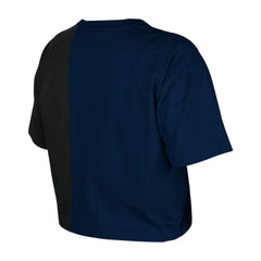 Houston Astros New Era Women's Upcycled Colorblocked Boxy Cropped T-Shirt Near Me