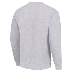 New York Rangers Men's Starter Team Logo Fleece Pullover Sweatshirt Heather Gray