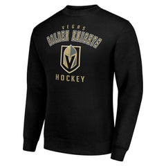 Vegas Golden Knights Men's Starter Team Logo Fleece Pullover Sweatshirt Black