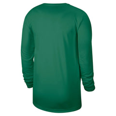 Nike - Boston Celtics 2025/26 On-Court Flare Dri-FIT Practice Long Sleeve Tri-Blend T-Shirt - Kelly Green
