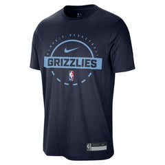 Nike - Memphis Grizzlies 2025/26 On-Court Flare Performance Practice T-Shirt - Navy