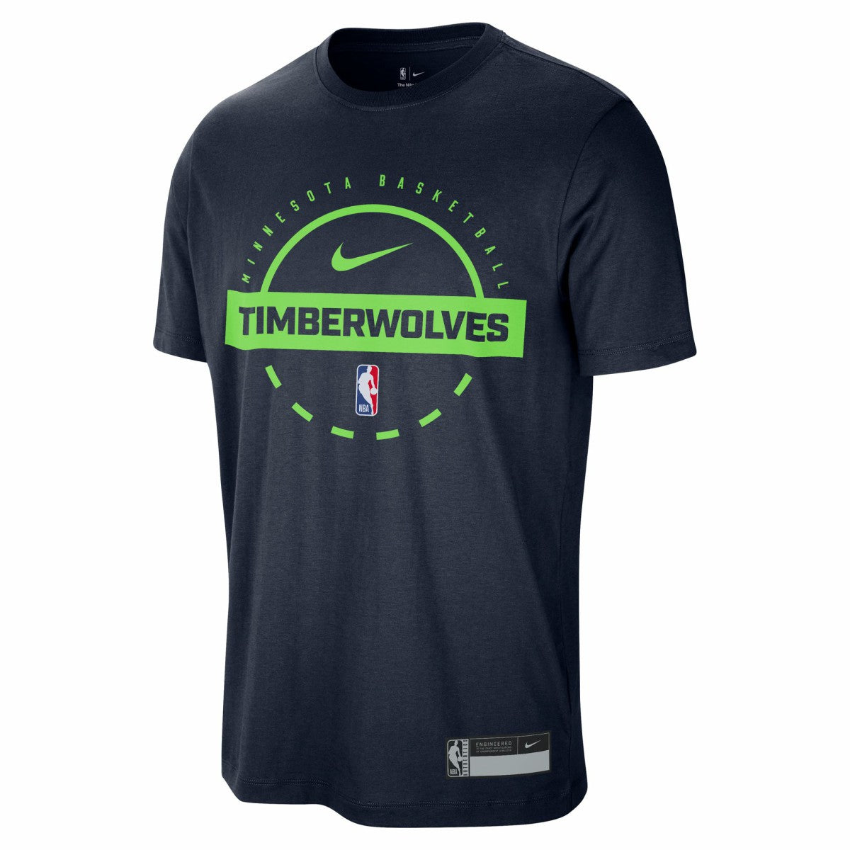 Nike - Minnesota Timberwolves 2025/26 On-Court Flare Performance Practice T-Shirt - Navy