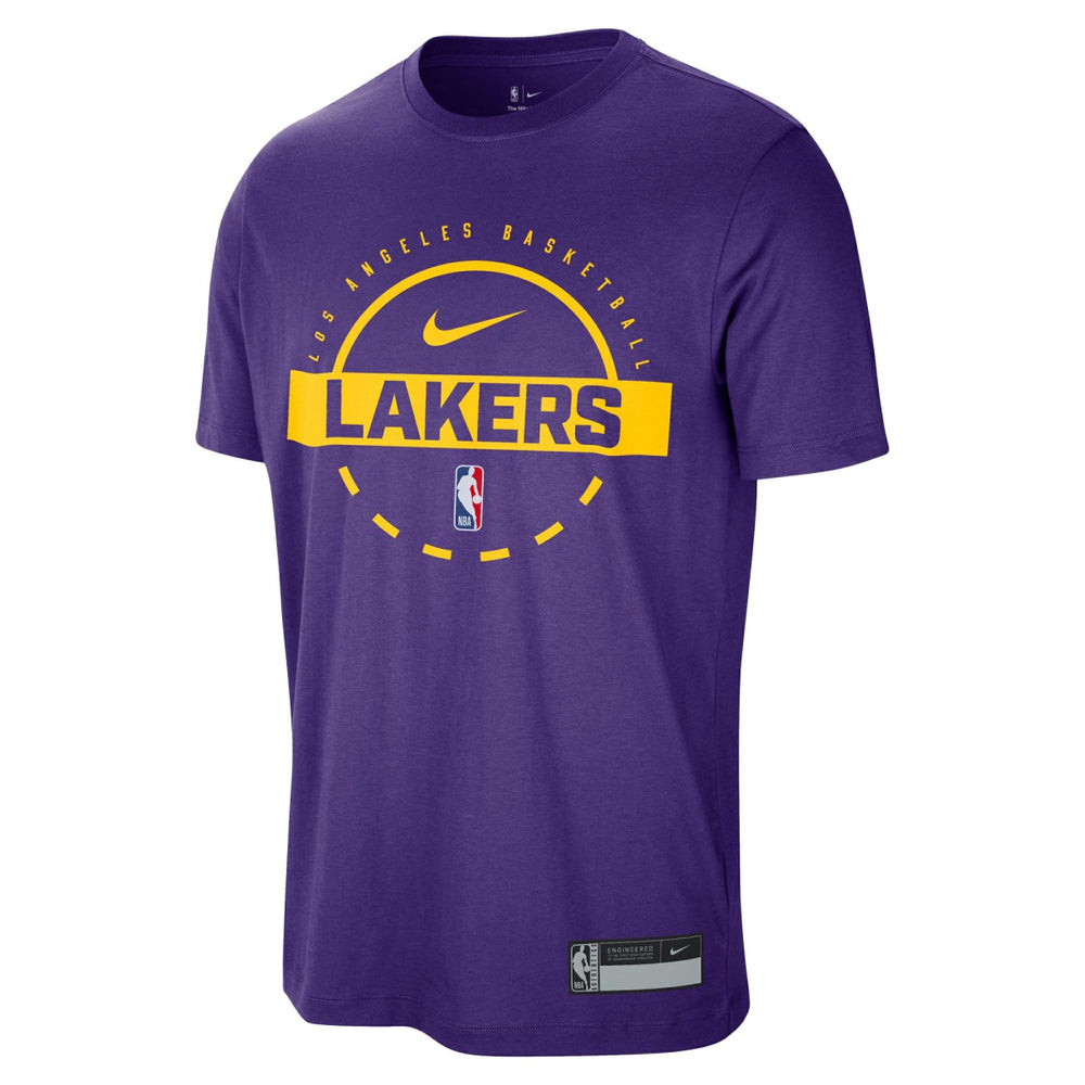 Nike - Los Angeles Lakers 2025/26 On-Court Flare Performance Practice T-Shirt - Purple