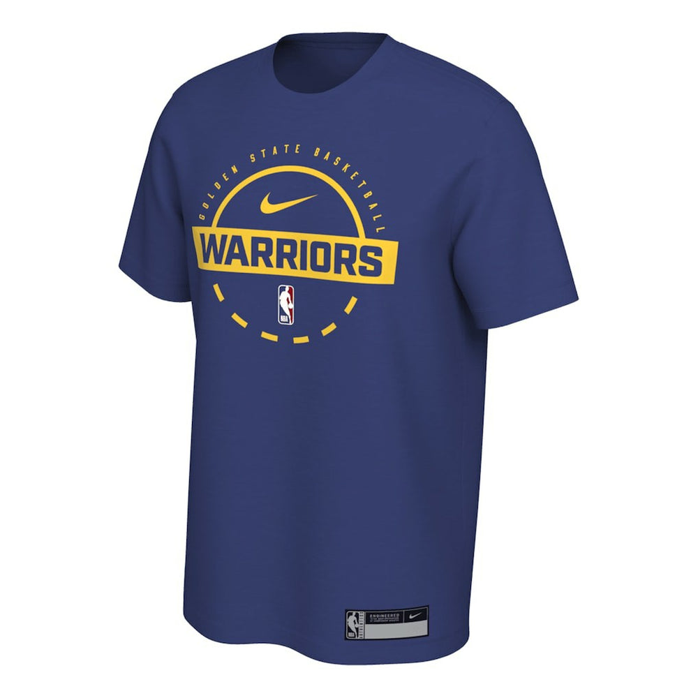 Nike - Golden State Warriors 2025/26 On-Court Flare Performance Practice T-Shirt - Royal