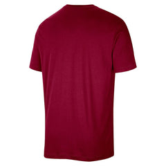 Nike - Cleveland Cavaliers 2025/26 On-Court Flare Dri-FIT Tri-Blend Practice T-Shirt - Wine