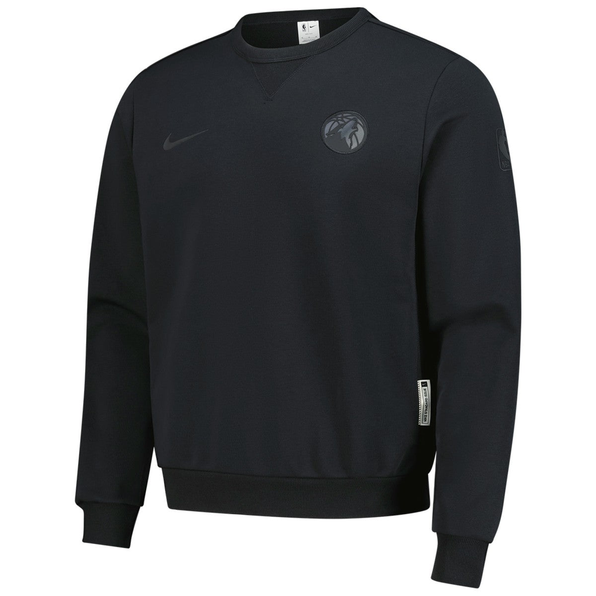 Nike - Minnesota Timberwolves Authentic Standard Issue Travel Dri-FIT Sweatshirt - Black
