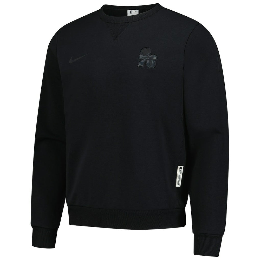 Nike - Philadelphia 76ers Authentic Standard Issue Travel Dri-FIT Sweatshirt - Black