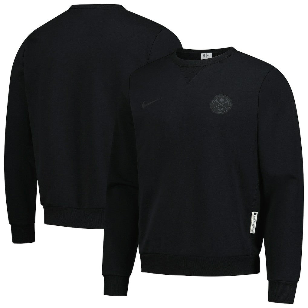 Nike - Denver Nuggets Authentic Standard Issue Travel Dri-FIT Sweatshirt - Black