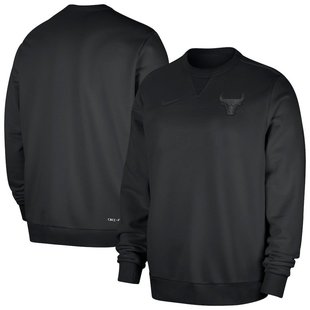 Nike - Chicago Bulls Authentic Standard Issue Travel Dri-FIT Sweatshirt - Black